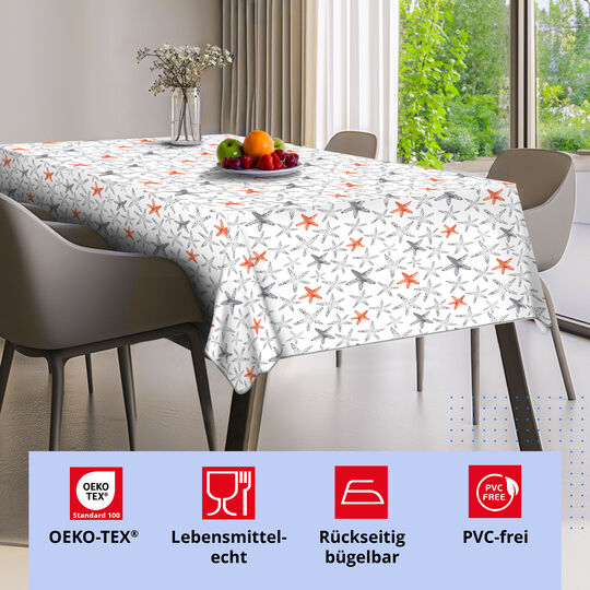 Tischdecke PVC-frei Sea Starlets image number null